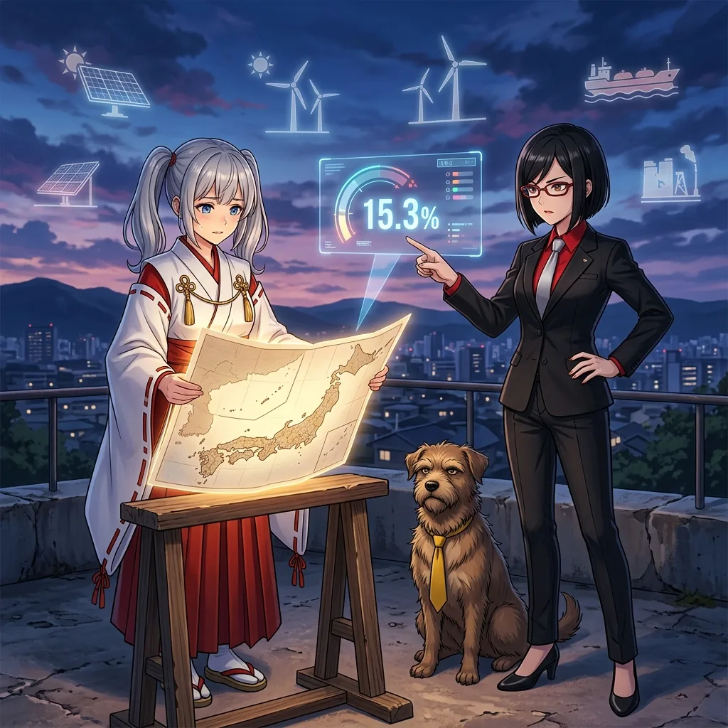 エネルギー自給率12.6%からの出発点 — 日本の打ち手と、その先に待つ世界