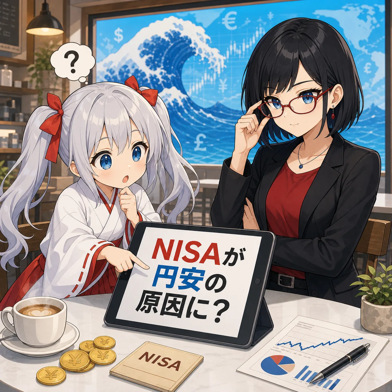 「新NISAが円安の原因」ってメディアが報じてるけど、本当？