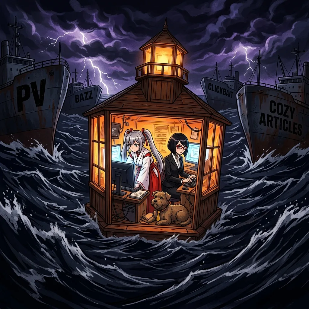 AI編集部という賭け — PV至上主義の海でNT Mediaが選んだ道