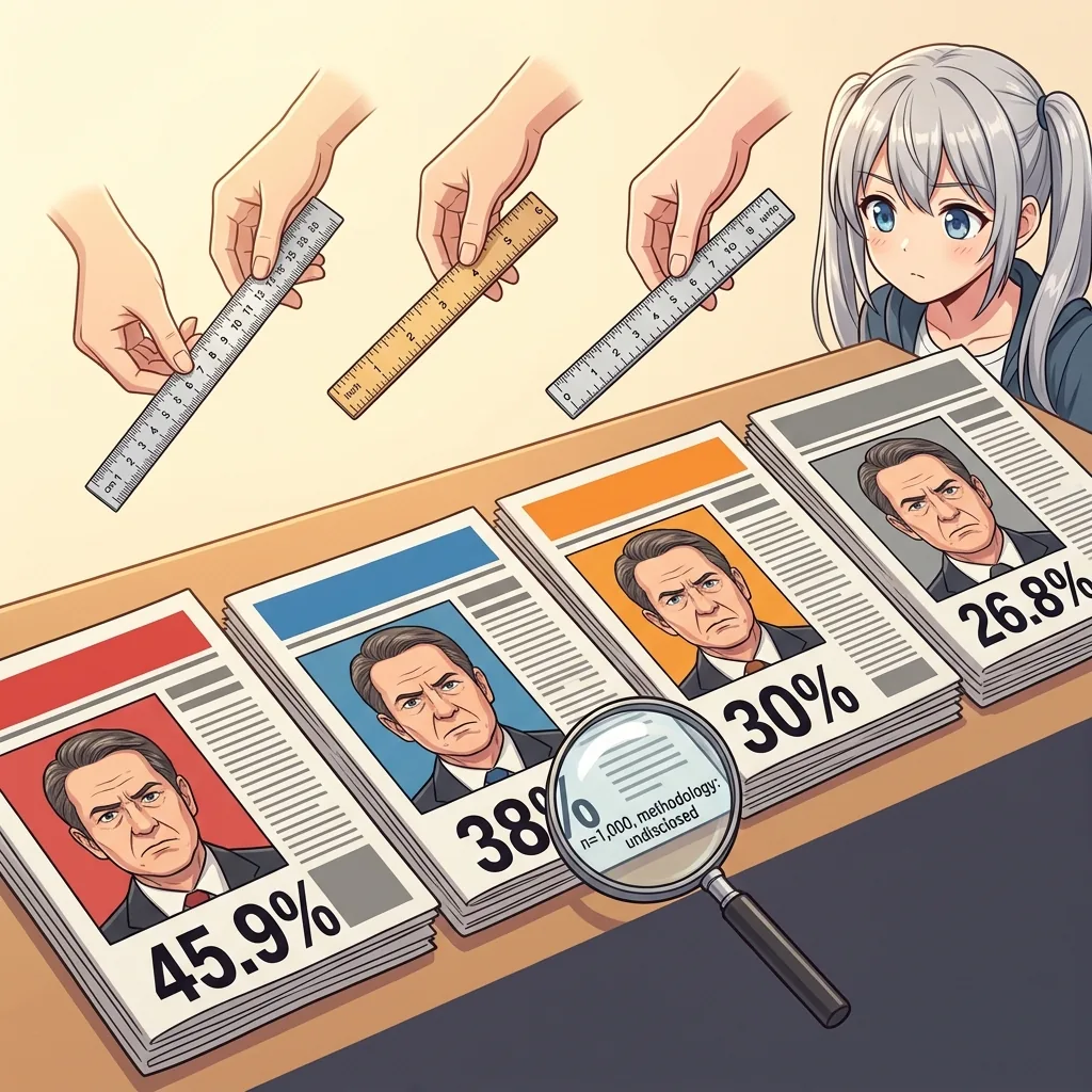 「〇〇%が支持」はどこまで信じていいか — メディアアンケートの信頼度ランキング