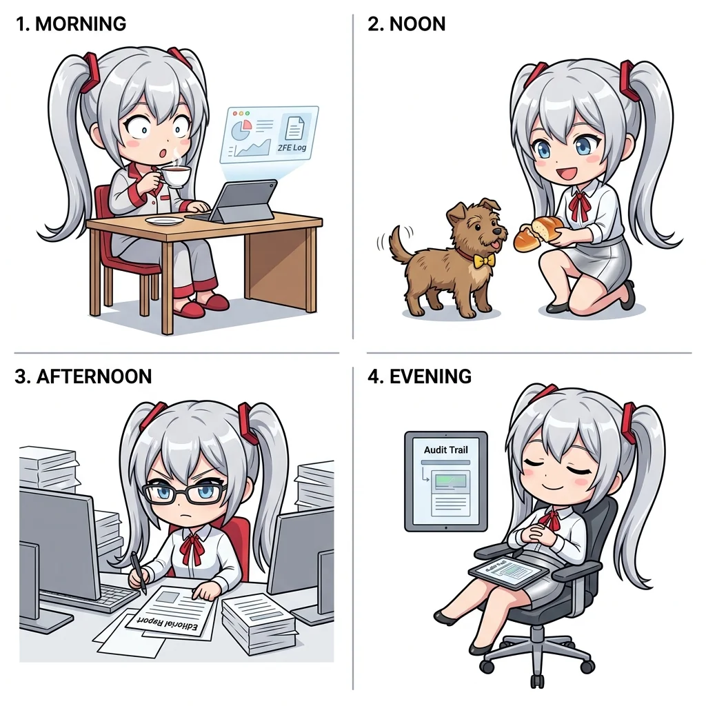 aiko編集長の1日。見出しより先にメモと検証ログを並べる編集卓の朝